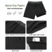 BLATIAL Mens Swim Trunks with Compression Liner Quick Dry Swimsuit Swimming Shorts with Pockets,7 inch-Black,L